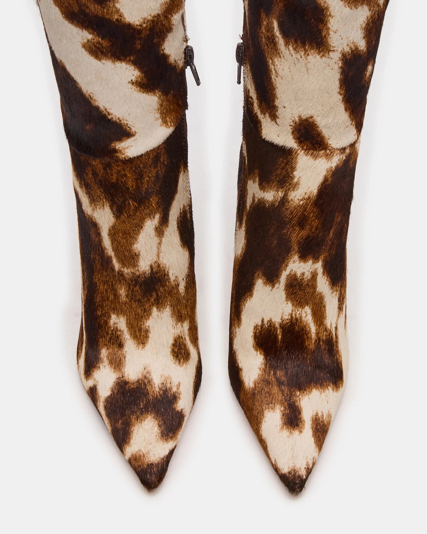 Nitro Brown Cow Print Boots