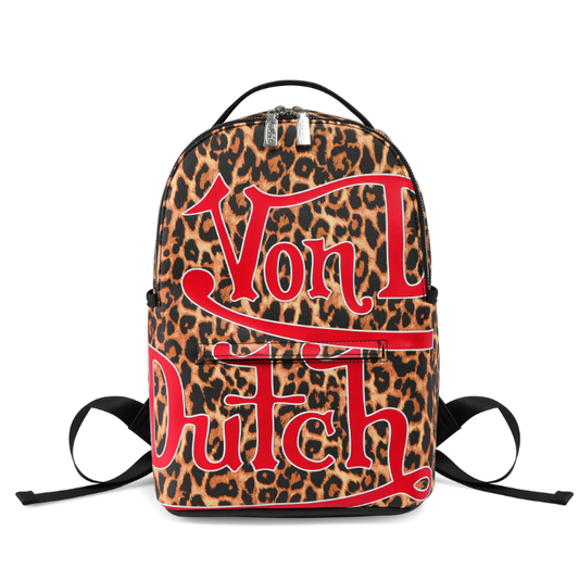 Large Cheetah Print Backpack