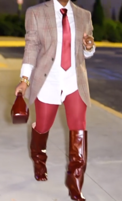 Classic plaid blazer