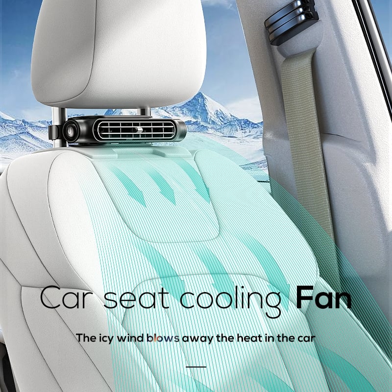 ⏳ Limited Time Deal 49% OFF🔥🔥 - Car Seat Cooling Fan❄️