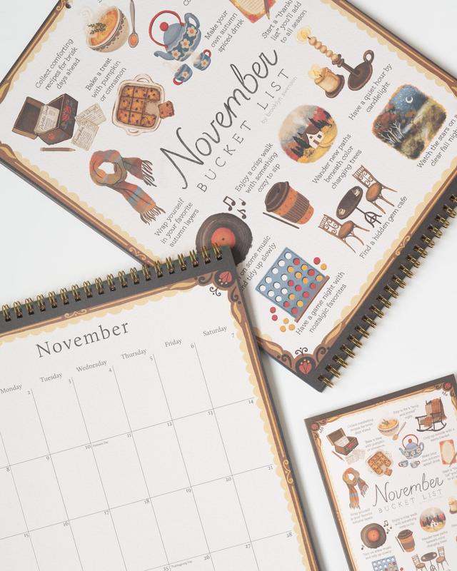 Brooklyn Swenson 2026 Bucket List Calendar