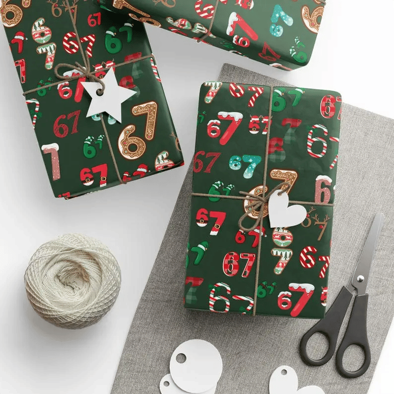 🎅Christmas Special Price ￡7.99!🎅 Christmas Gift Wrap – Wrap Your Presents in Viral Holiday Fun 🎄