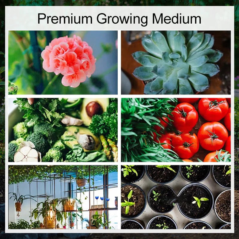 🔥LAST DAY SALE - ONLY £8.99!!⚡50K+ SOLD!🌱 🥥Premium Organic Coconut Coir Bricks For Plants