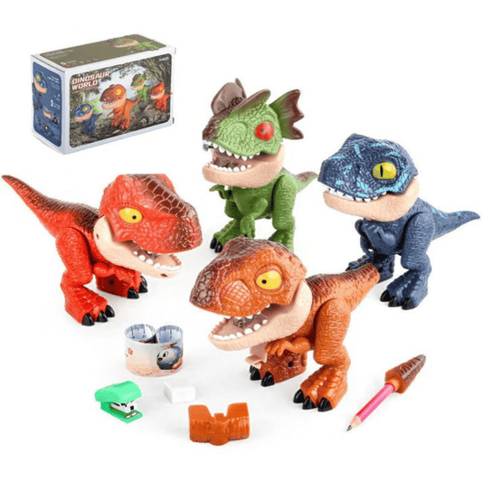 🔥New Year Promotion 49%OFF -🎁5-in-1 Dinosaur Assembly Stationery