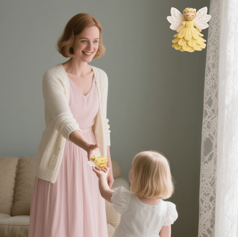 🧚Christmas Angel✨ Hot Sale 70%OFF!!⚡50K+ SOLD!🎁DIY Crochet Angel Ornament Kit