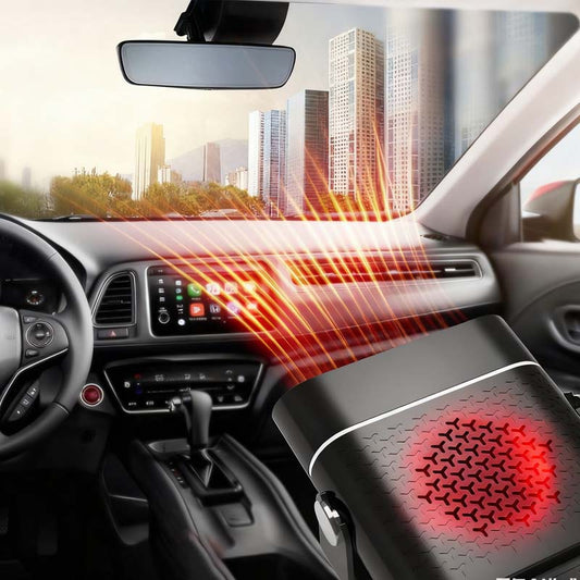 🔥LAST DAY PROMOTION 50% OFF!!🔥2-in-1 Portable Car Heater with 360° Rotation