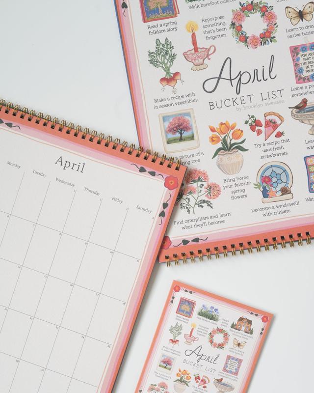 Brooklyn Swenson 2026 Bucket List Calendar