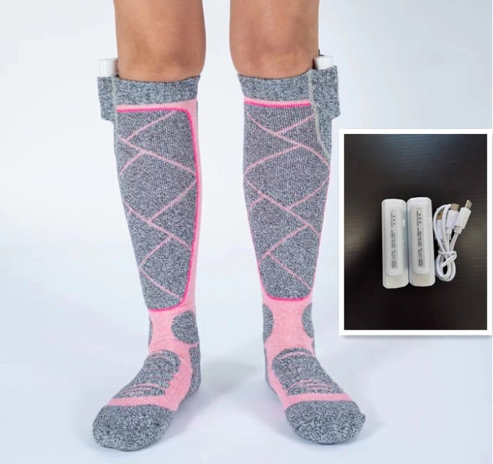 🎅Christmas Sale-Up to 50% OFF🔥Rechargeable Heated Socks for Men & Women