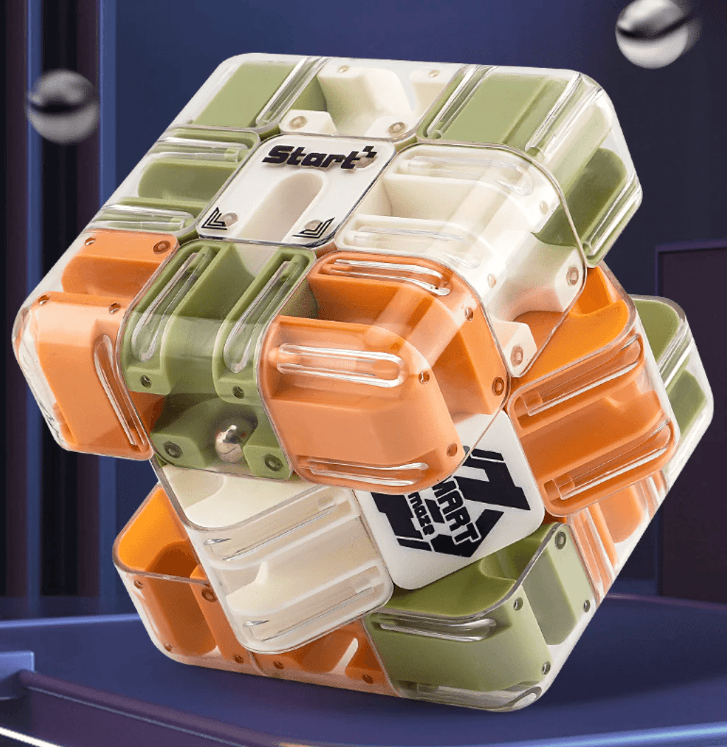 🔥Christmas Sale-Only ￡9.99!!🎅Large 3D Labyrinth Cube Puzzle🧩- Challenge Your Brain! 🎯🧠