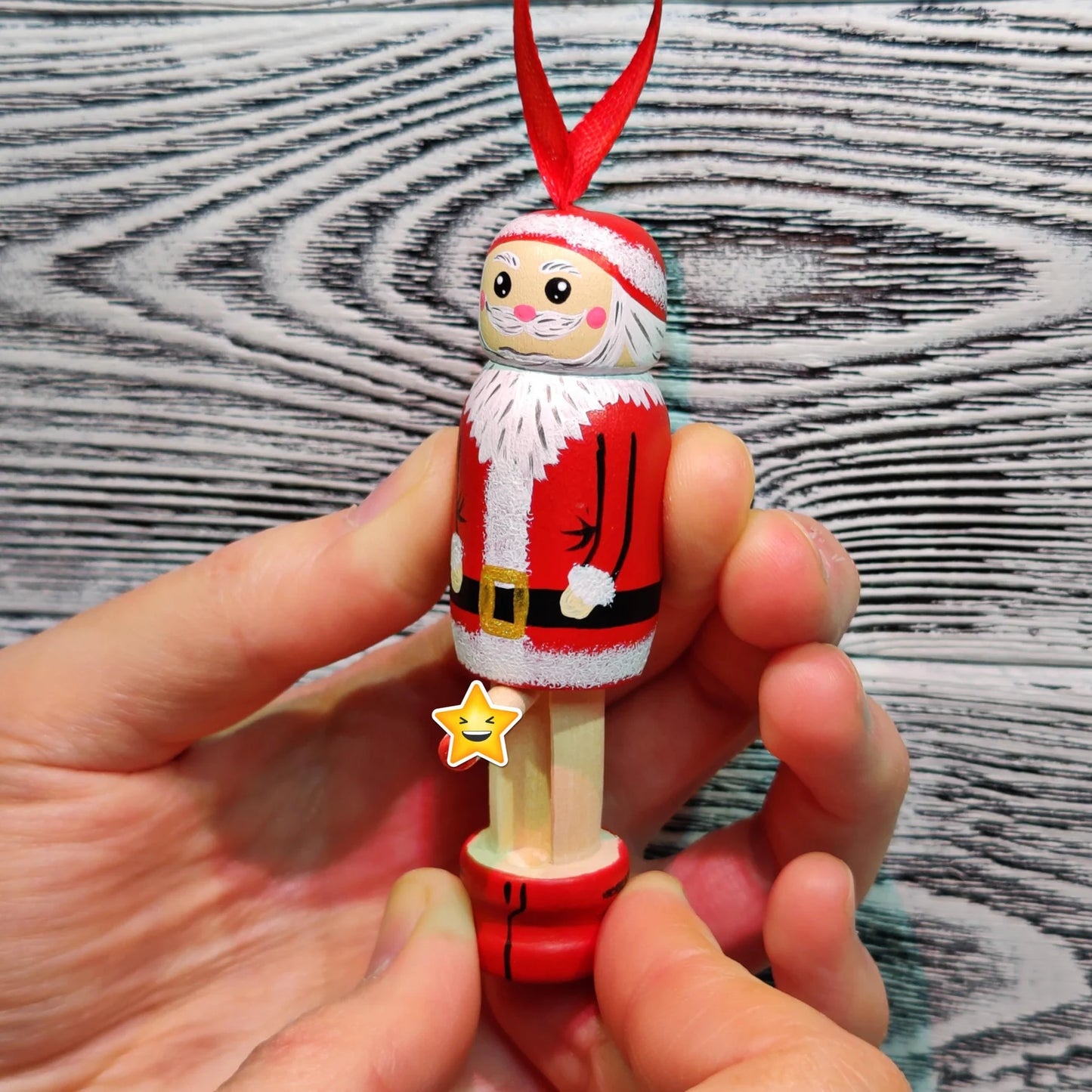 Funny Santa Ornament- Best Xmas Gift