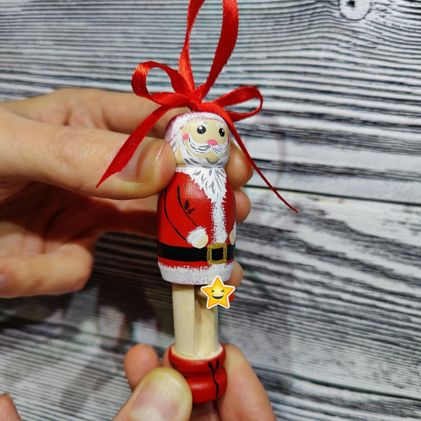 Funny Santa Ornament- Best Xmas Gift