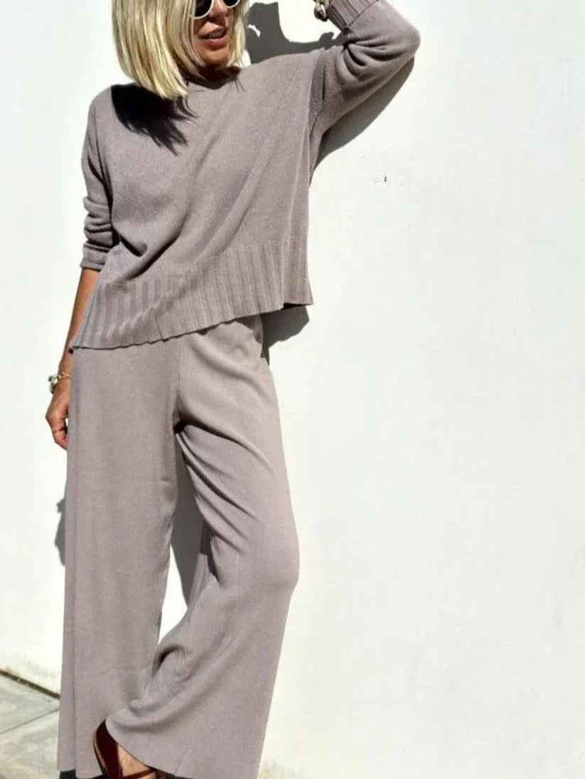 Casual Sweater Suit