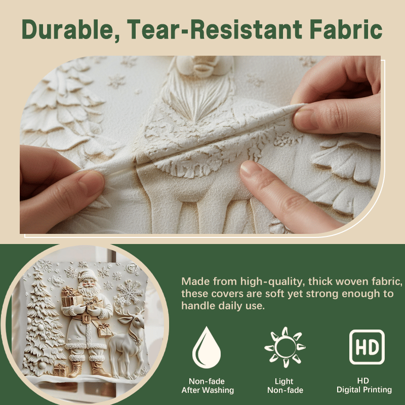 ⏰LAST DAY: $39.99 For 4PCS!!⚡50K  SOLD!?Christmas Themed Cushion Cover