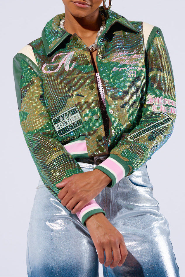 Vibrant Bomber Jacket