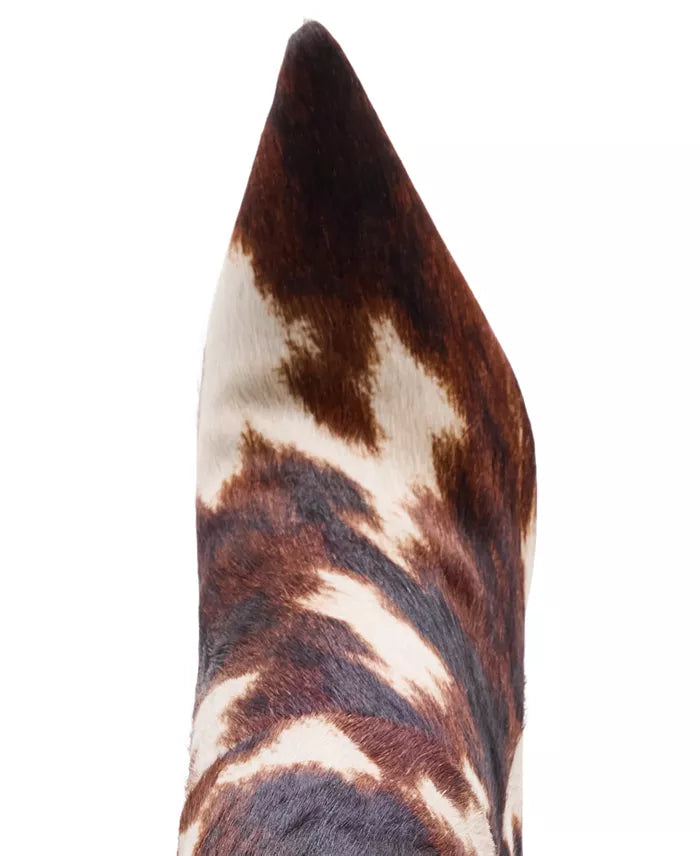 Nitro Brown Cow Print Boots