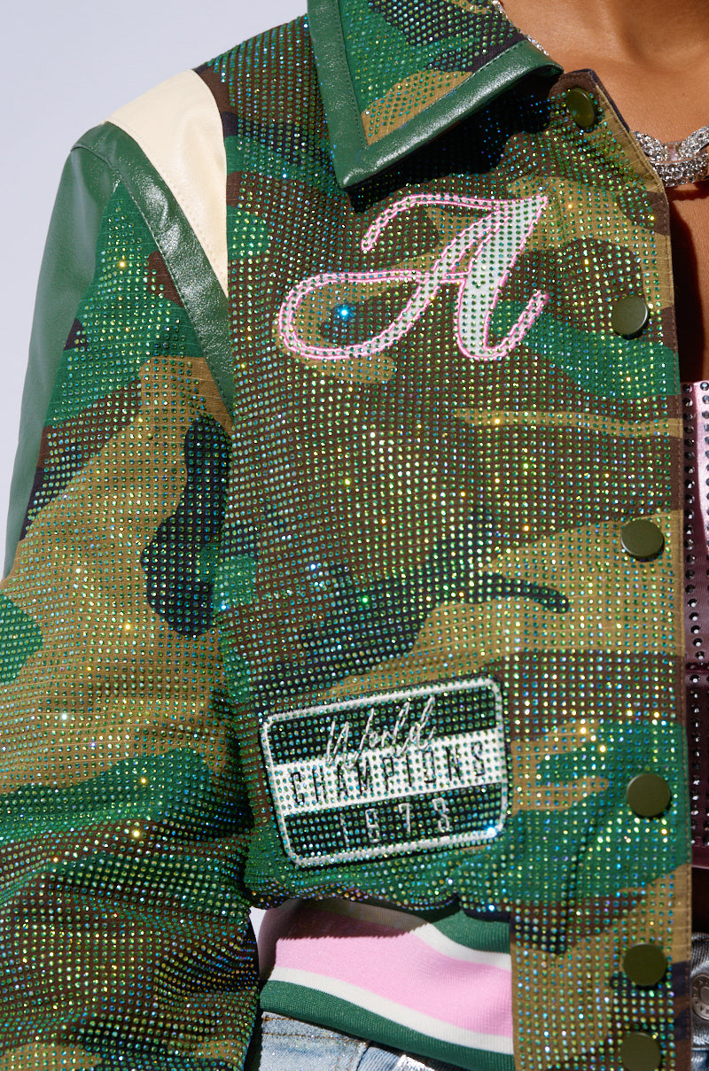 Vibrant Bomber Jacket