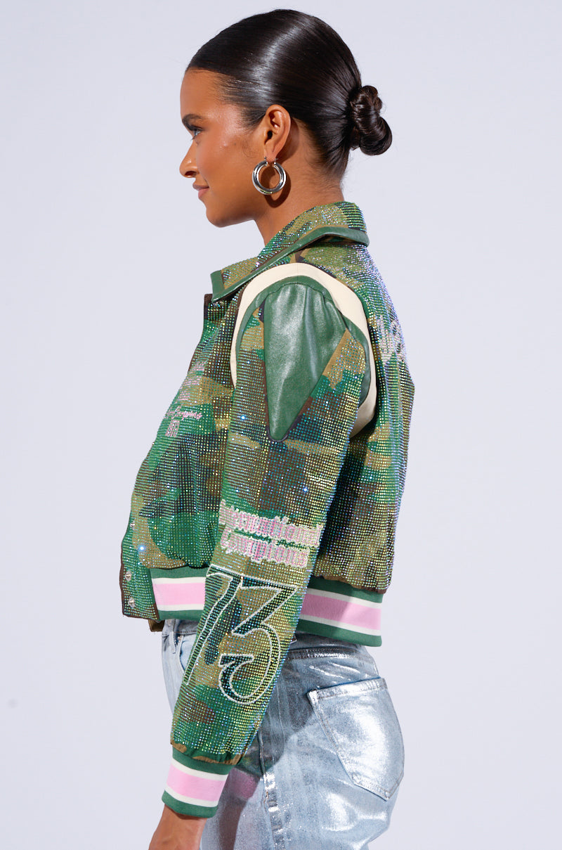 Vibrant Bomber Jacket