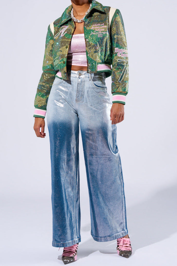 Vibrant Bomber Jacket