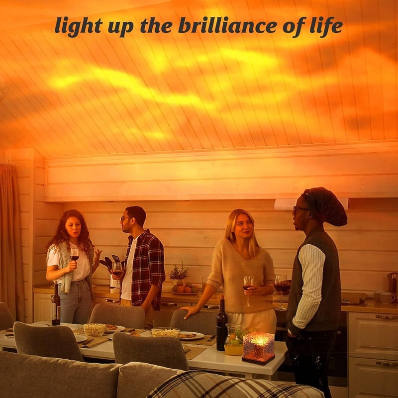 🌌Magical Northern Lights For Your Room ✨Aurora Borealis Night Light Projector