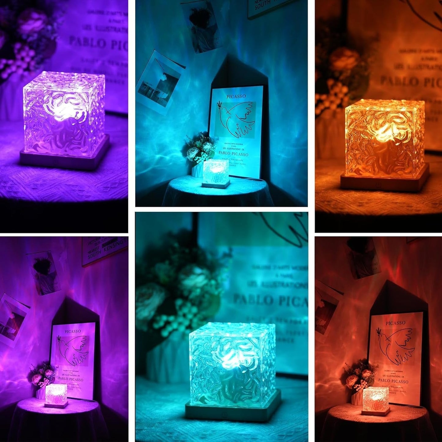 🌌Magical Northern Lights For Your Room ✨Aurora Borealis Night Light Projector