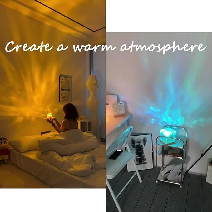 🌌Magical Northern Lights For Your Room ✨Aurora Borealis Night Light Projector