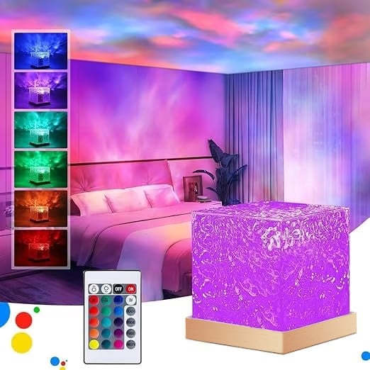 🌌Magical Northern Lights For Your Room ✨Aurora Borealis Night Light Projector
