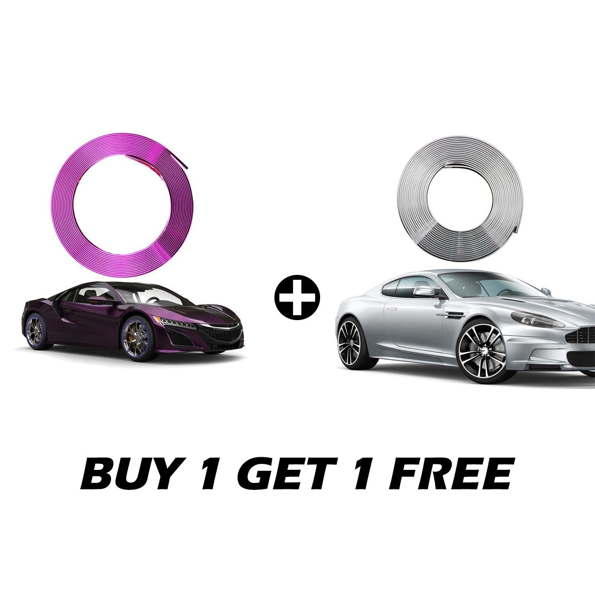🔥Last Day Buy 1 Get 1 free🔥Car Wheel Rim Protector Decor Strip ( 8m/roll )