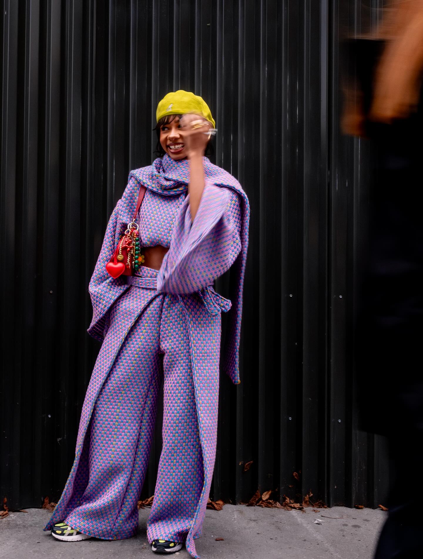 High-Waisted Wide-Leg Maxi Trousers