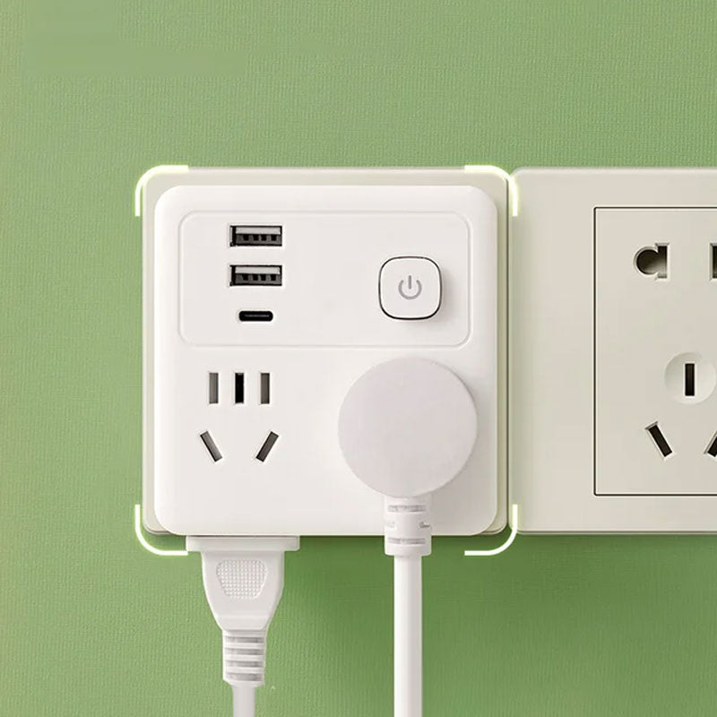⚡Buy 1 Get 1 Free⚡2 Pack Multi-Function Socket Converter with Night Light