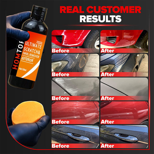 🔥Buy 1 Get 1 Free🔥Efficient Car Scratch Remover with Sponge