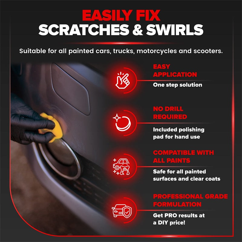 🔥Buy 1 Get 1 Free🔥Efficient Car Scratch Remover with Sponge