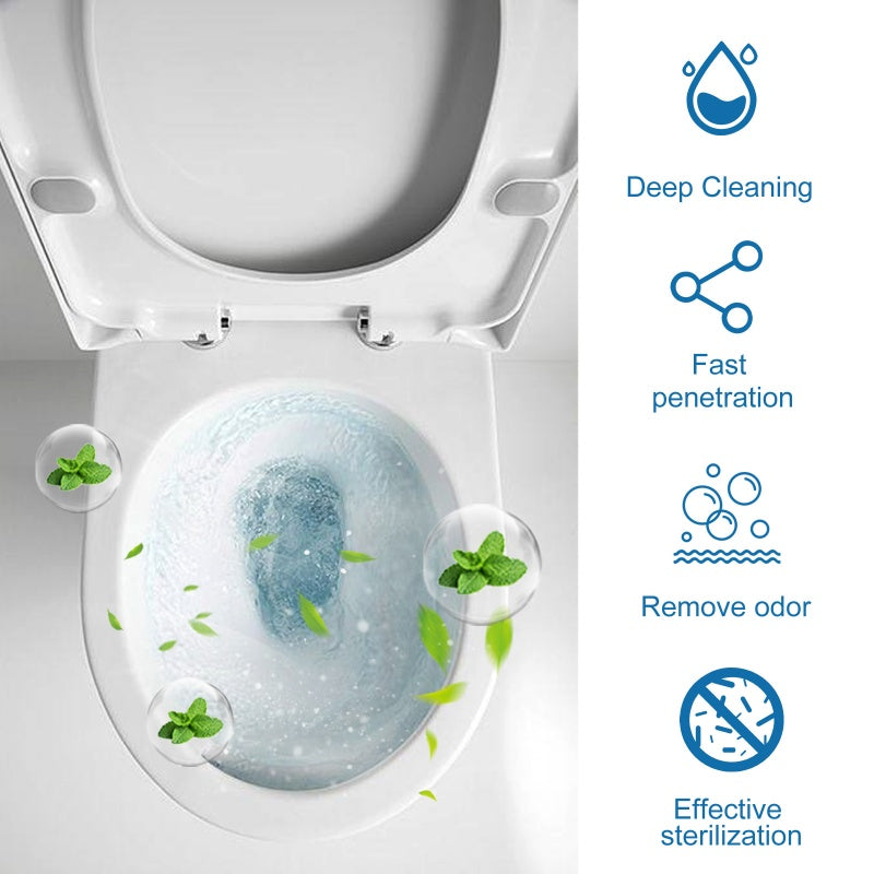 💥BUY 1 GET 1 FREE 🔥Household Powerful Fresh Scent Toilet Bowl Cleaner