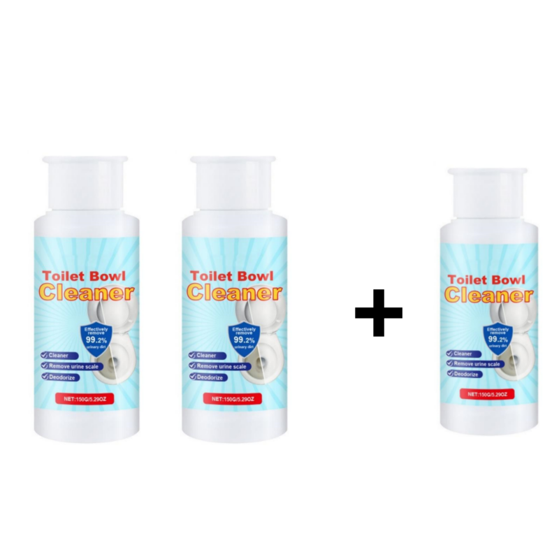 💥BUY 1 GET 1 FREE 🔥Household Powerful Fresh Scent Toilet Bowl Cleaner