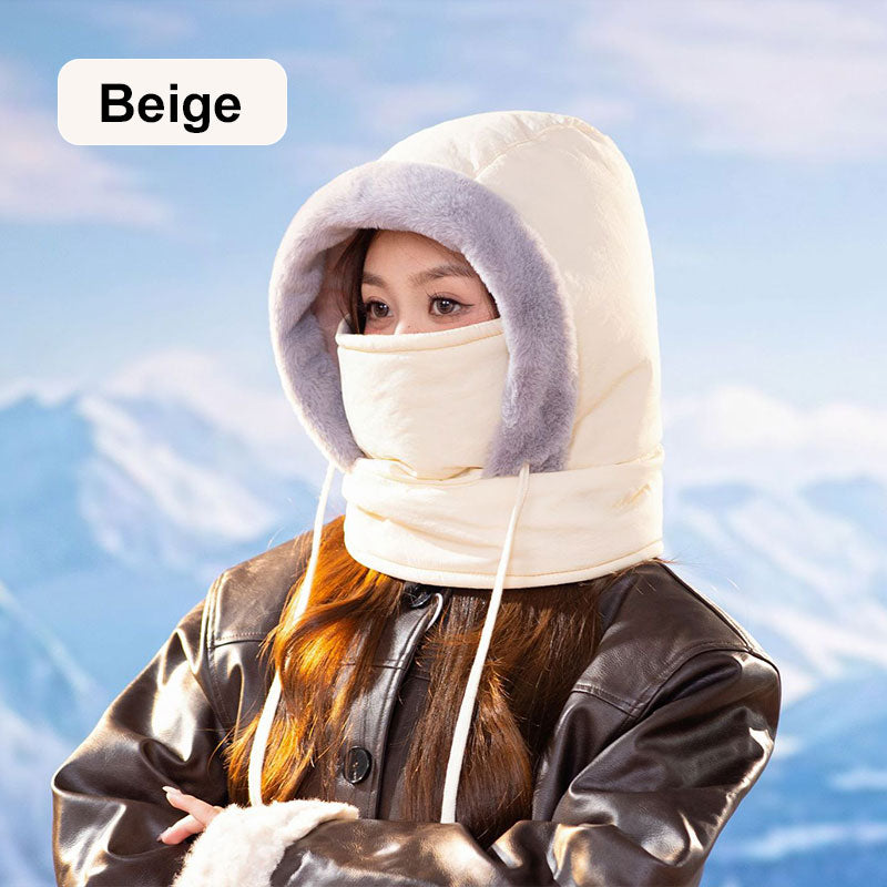 🔥Last Day Promotion 49% OFF -☃️Plush Warm Full Coverage Windproof Hat with Earflap
