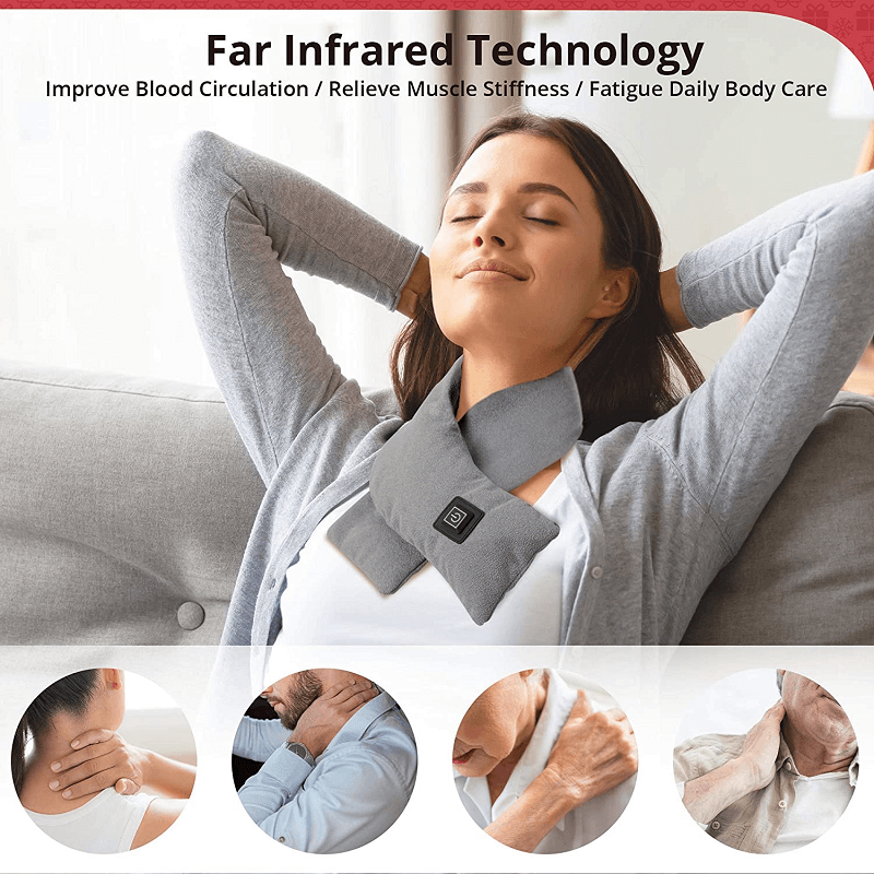 🎅Christmas Gift idea 49%OFF -🎁Intelligent Electric Heating Scarf🔥Buy 2 Free Shipping