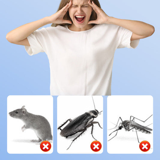 💥Special Price £7.99🔥Last 3 Hours!!🦟Multi-Functional Ultrasonic Silent Pest & Insect Repeller