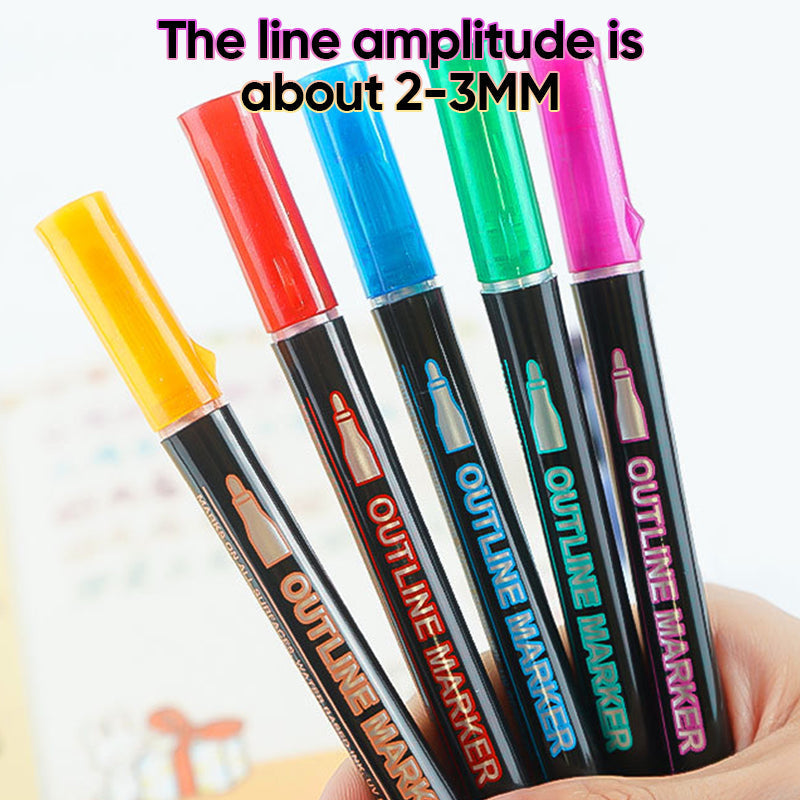 🎅Christmas Gift idea ￡7.99!!🏆Flash Sale⚡ 50K+ SOLD!🎁Coloring Lightstick Graffiti Highlighter Pens