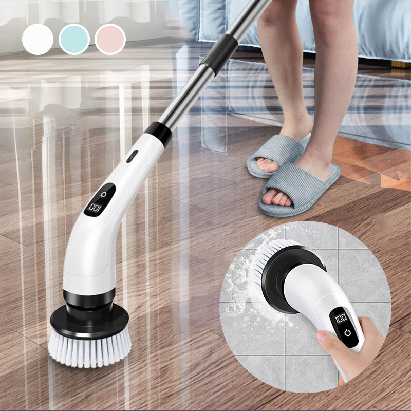 🔥LAST DAY SALE - ONLY £15.99!!⚡50K+ SOLD!🧽💦9-in-1 Electric Cleaning Brush🏠Multi-Purpose for Home