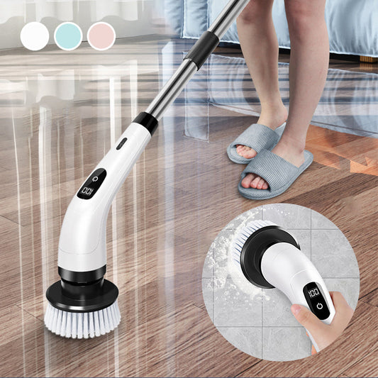 🔥LAST DAY SALE - ONLY £15.99!!⚡50K+ SOLD!🧽💦9-in-1 Electric Cleaning Brush🏠Multi-Purpose for Home