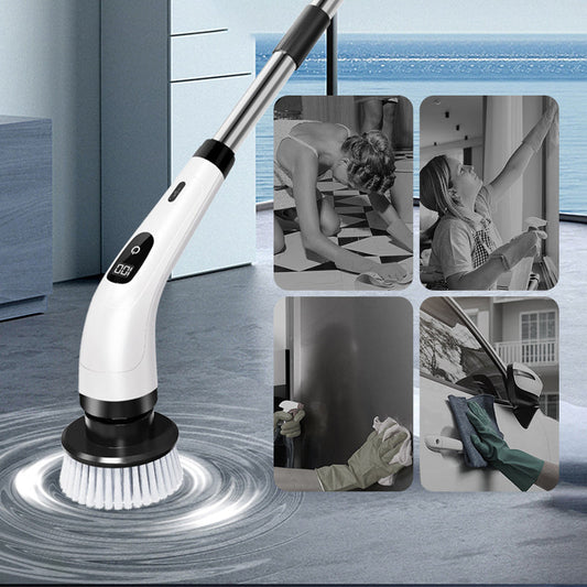 🔥LAST DAY SALE - ONLY £15.99!!⚡50K+ SOLD!🧽💦9-in-1 Electric Cleaning Brush🏠Multi-Purpose for Home
