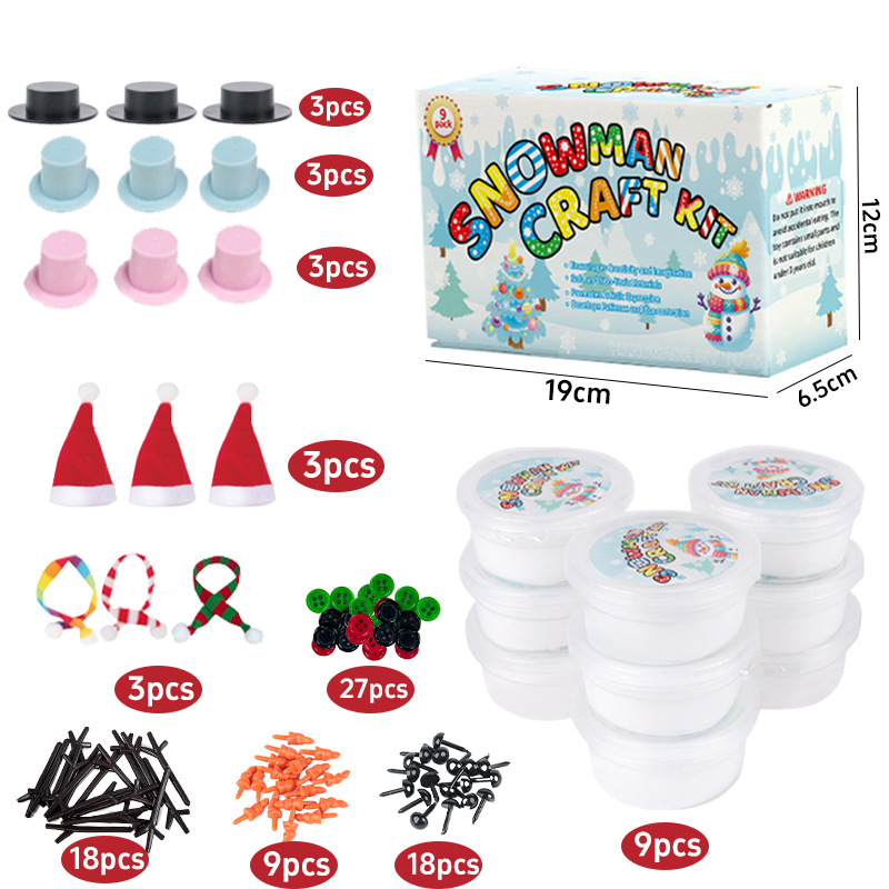 🎅Christmas Gift Idea £9.99!!🎁DIY Christmas Snowman Crafts Sets