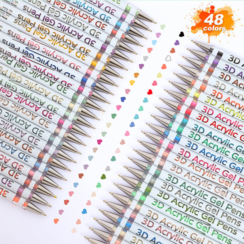 🎅Christmas Gift idea 50%OFF!!! -🎁Multi-Color Gel Pen Set