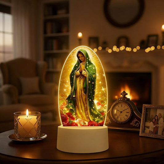 🎅Best Christmas Gift-Up to 70% OFF🙏Inspirational Acrylic Faith-Based LED Night Light